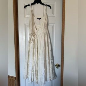 Lulus tied midi dress